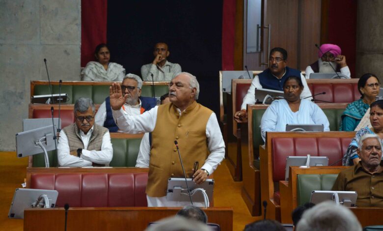 Hooda in Vidhan Sabha