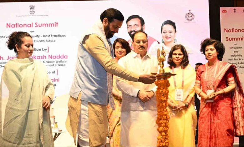 JP Nadda and Hry CM Saini