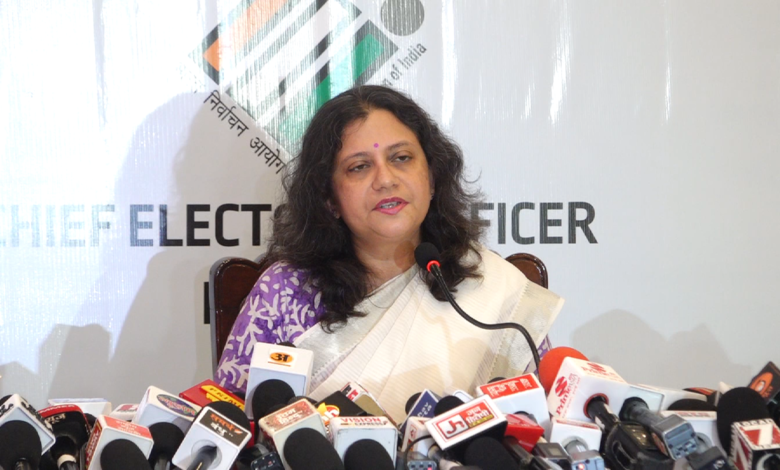 Chief Electoral Officer Anindita Mitra